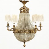 BACCARAT STYLE BEADED CRYSTAL