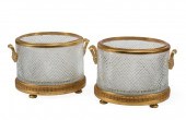 BACCARAT-STYLE BRONZE-MOUNTED
