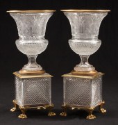 BACCARAT-STYLE BRONZE-MOUNTED