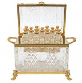 BACCARAT STYLE CUT CRYSTAL & B