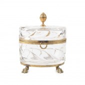 BACCARAT STYLE GILDED ORMOLU M
