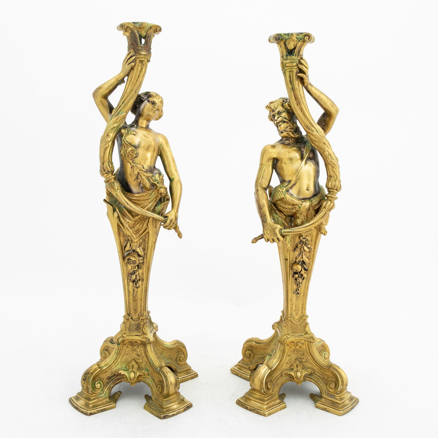 BACCARAT TWIST LAMP WITH SILK
