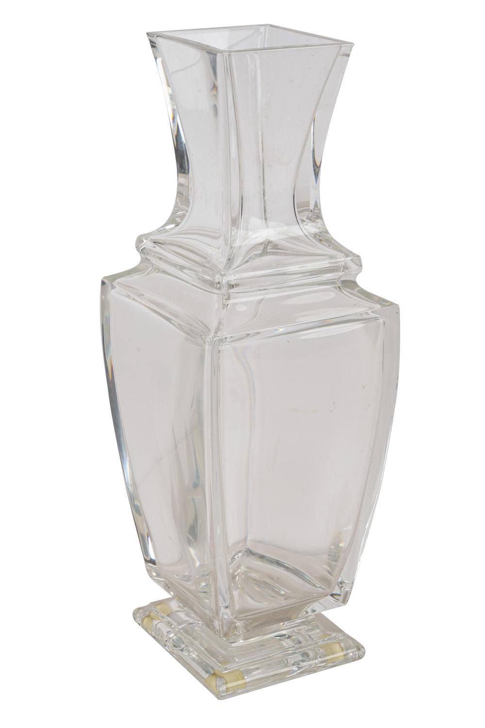 BACCARAT VASEsigned lower and