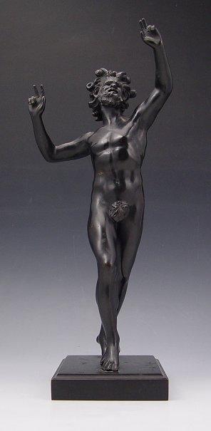 BACCHUS BRONZE INCISED MUSEE DE