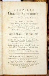 Bachmair, John James. A Comple