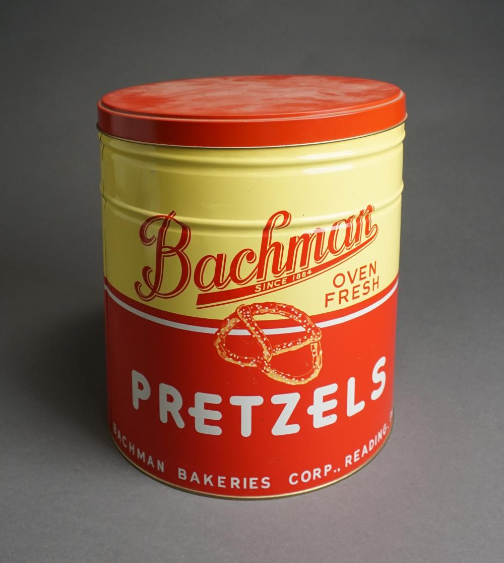 BACHMAN PRETZELS TOLE BOX, H: 14