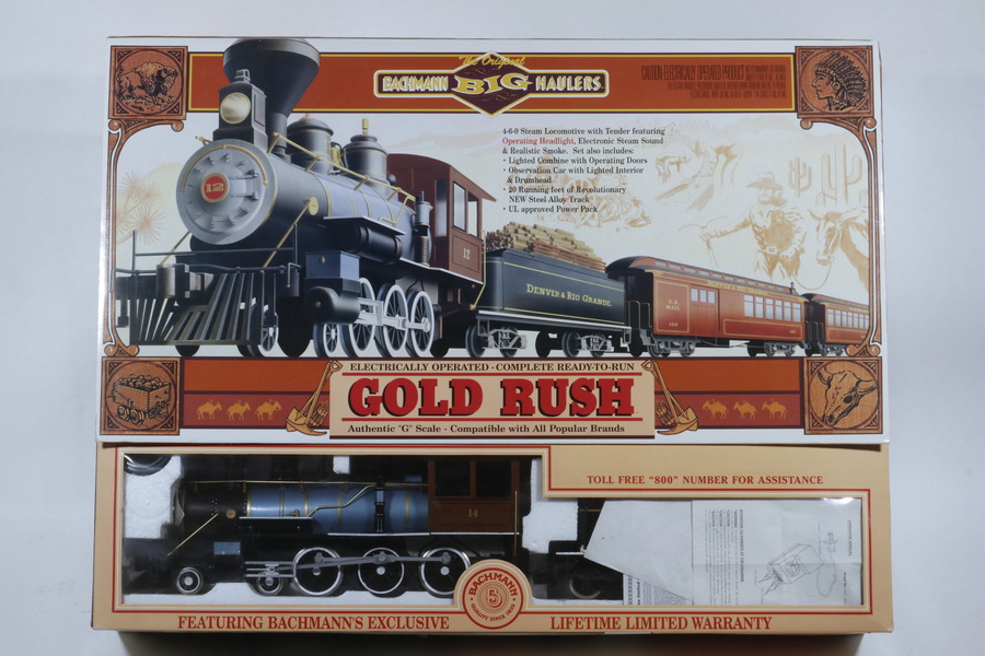 BACHMANN GOLD RUSH BIG HAULER TRAIN