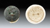 BACTRIAN BRONZE STAMP SEAL WIT