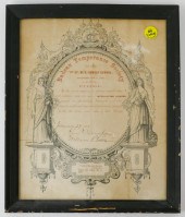 Badeau Temperance Society Pled