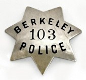 BADGE: RARE, STERLING SILVER,