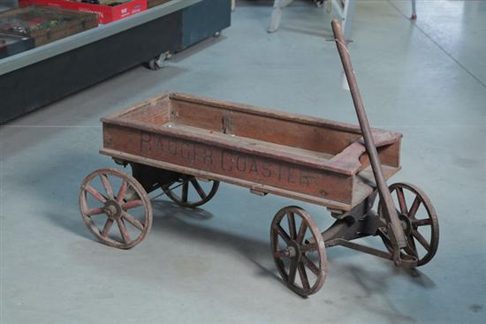 BADGER COASTER WAGON. Painted