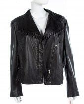 BADGLEY MISCHKA BLACK LEATHER