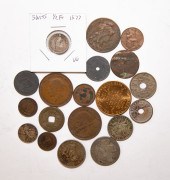 BAG OF COINS & TOKENS Two Miss