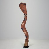 BAGA PEOPLES, LARGE POLYCHROME
