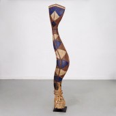 BAGA PEOPLES, VERY LARGE CARVE