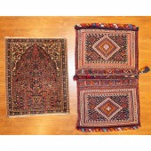 BAGFACE AND ANT SAROUK RUG,1.1