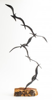 BAHAR BIJAN BIRDS IN FLIGHT MO