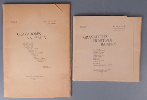 BAHIA WOODCUT ALBUMS, TWO