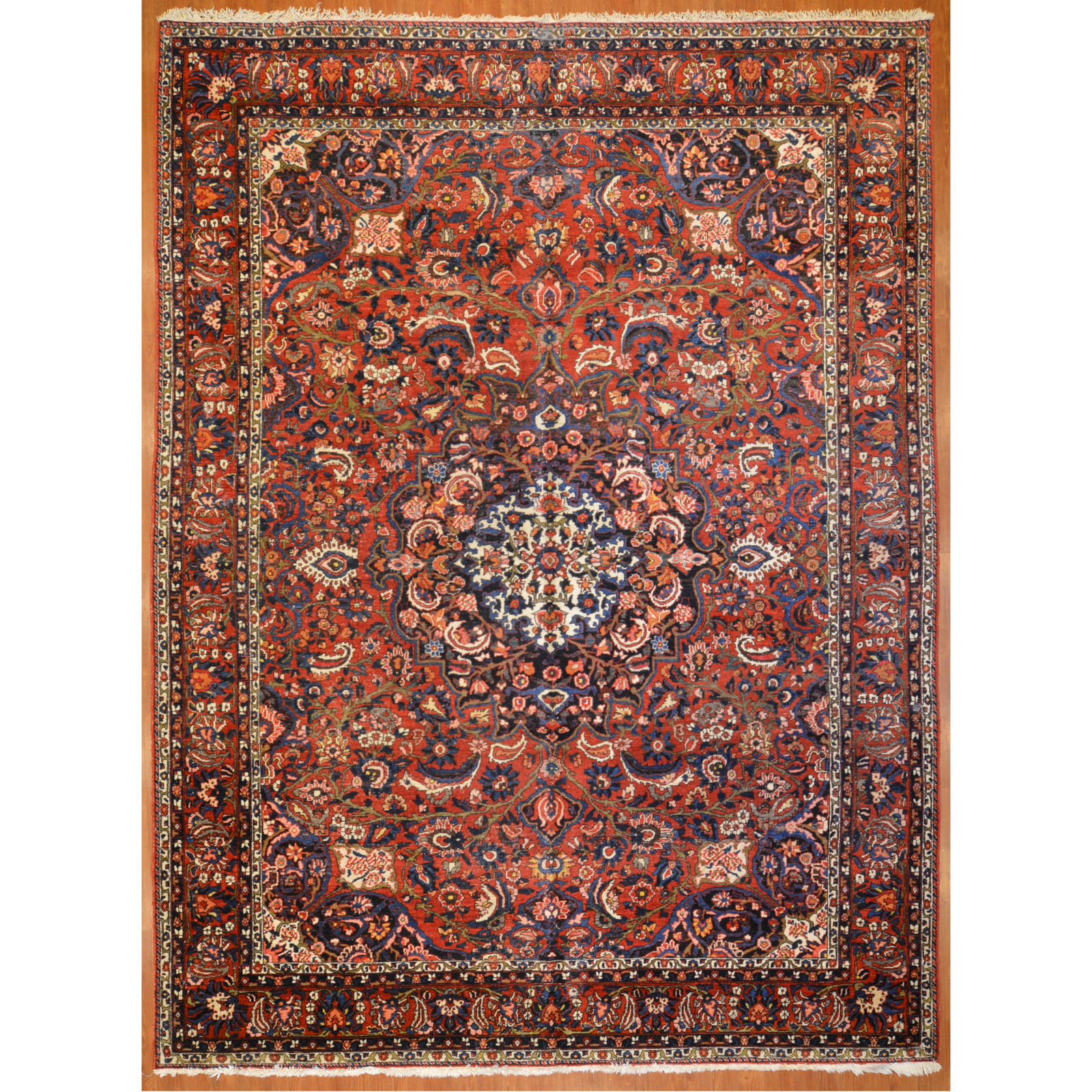 BAHKTIARI CARPET, PERSIA, 9.11 X