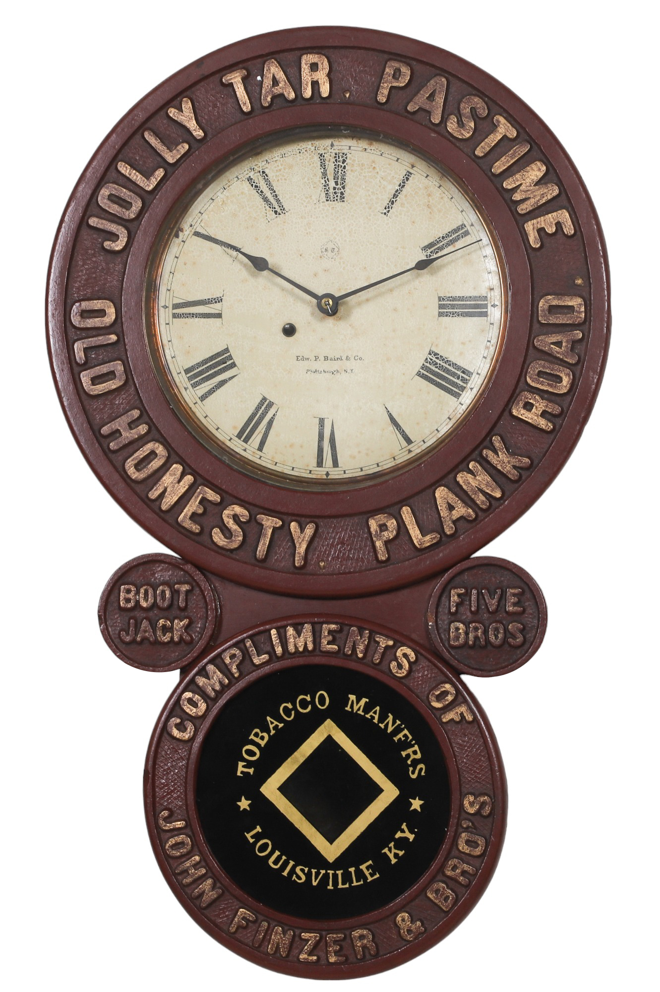 Baird Advertising Clock,