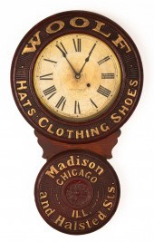 BAIRD ADVERTISING WALL CLOCK B