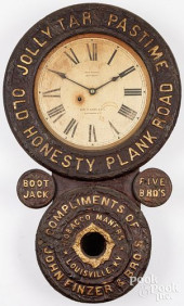 BAIRD CLOCK CO. PAPIER-MâCHé A
