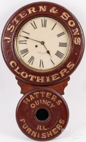 BAIRD CLOCK CO. PAPIER-MâCHé A