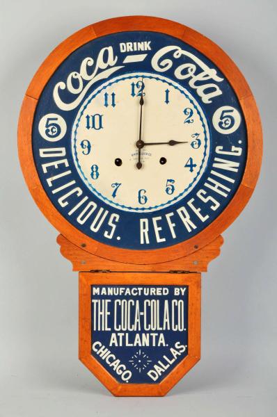 Baird Coca-Cola Clock.  Circa