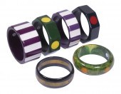 BAKELITE BANGLE BRACELETS Lot