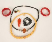Bakelite Jewelry Beads Carrot