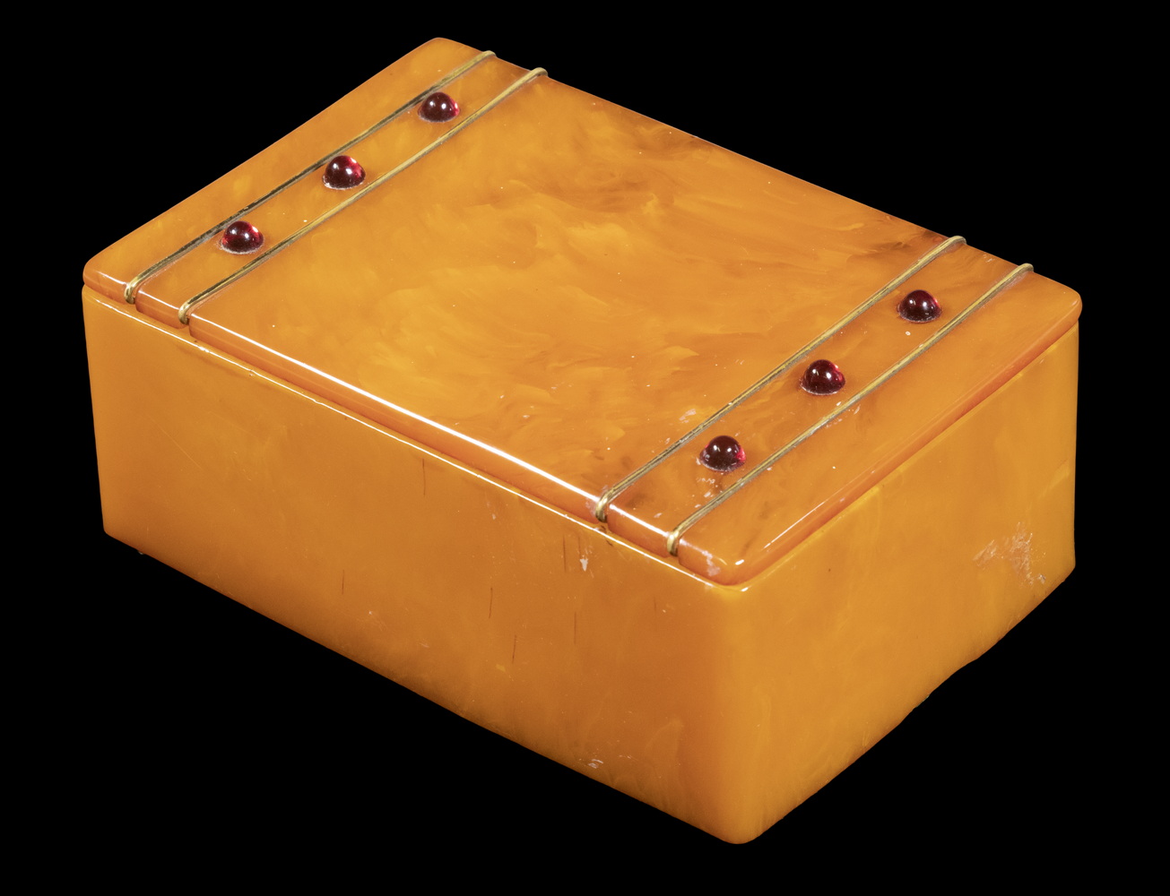 BAKELITE TRINKET BOX Vintage
