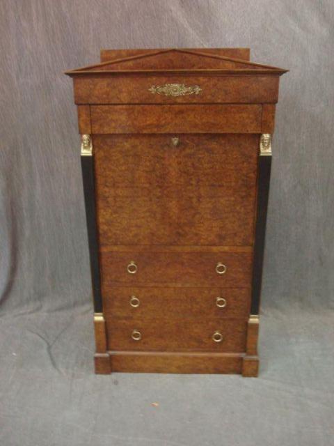 BAKER Burl Secretaire - Abatant