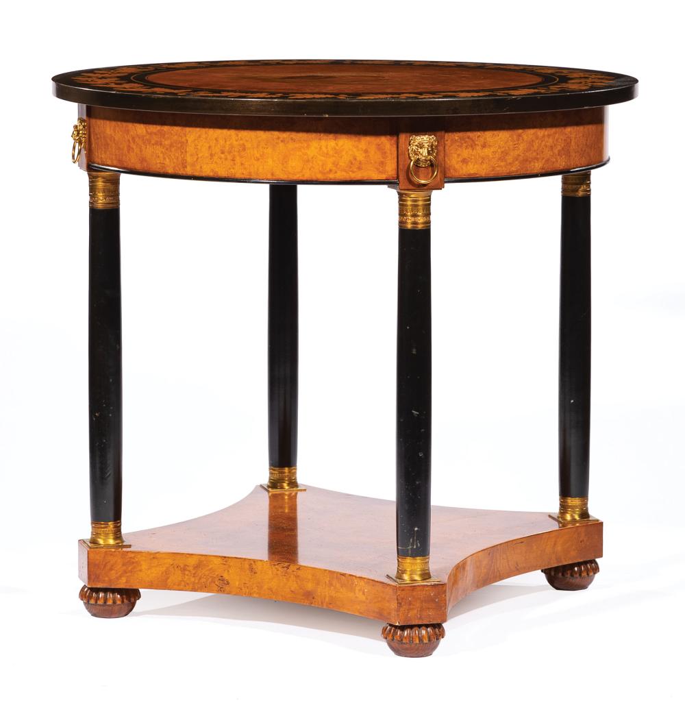 BAKER BURLWOOD, PARCEL EBONIZED