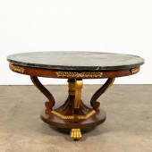 BAKER CENTER TABLE WITH FAUX P