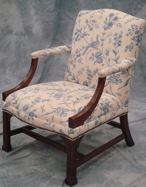 Baker Chippendale armchair,