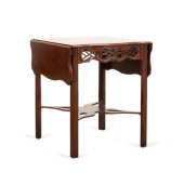 BAKER CHIPPENDALE STYLE DROP L