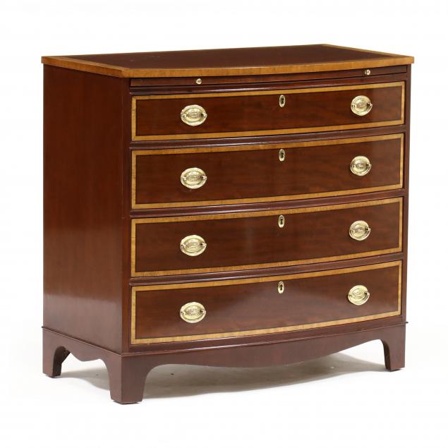 BAKER, CHIPPENDALE STYLE INLAID
