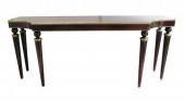 BAKER CONSOLE TABLE, OBLONG TO