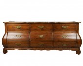 BAKER DUTCH BAROQUE-STYLE OAK