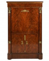 BAKER EMPIRE-STYLE MAHOGANY SE
