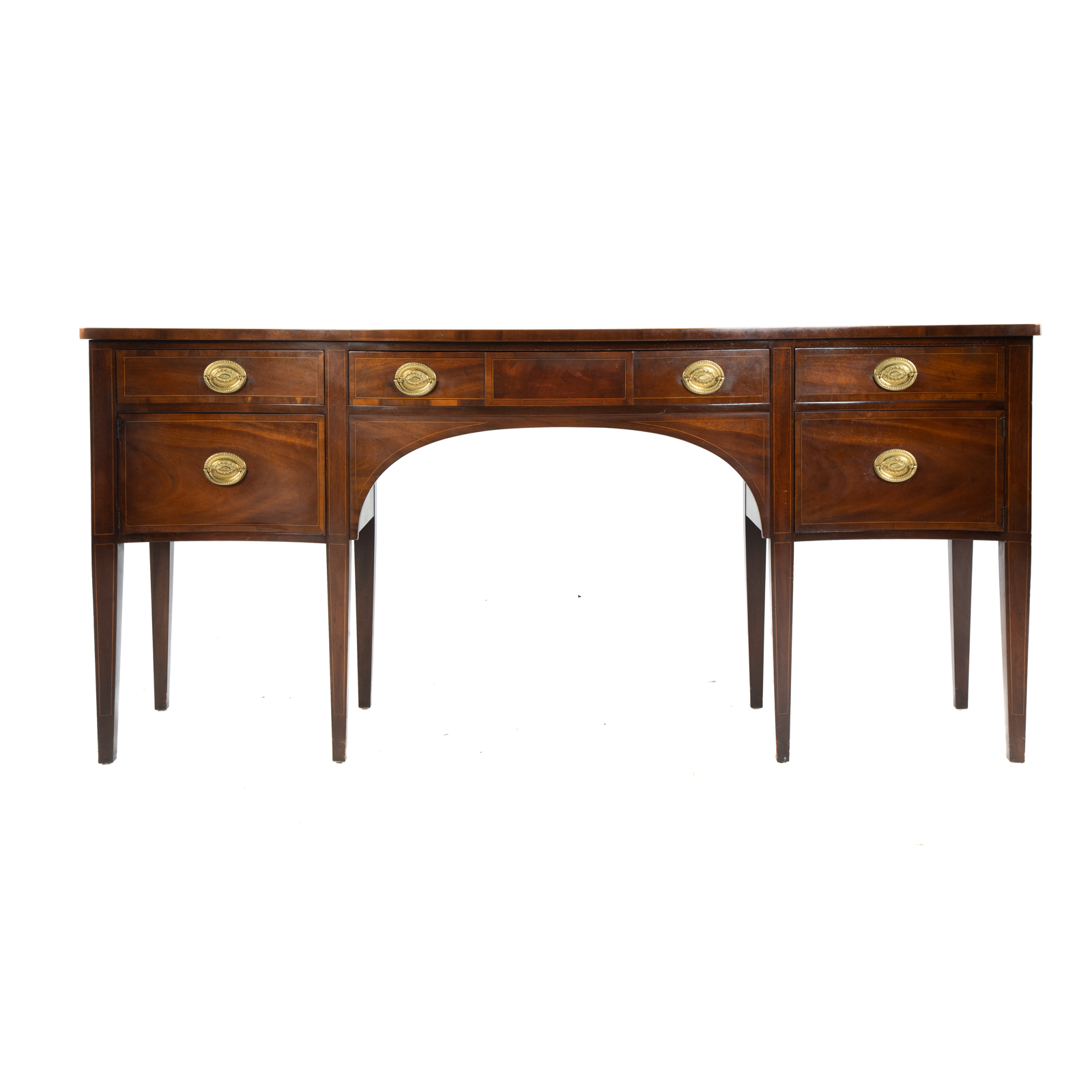 BAKER FEDERAL STYLE INLAID MAHOGANY