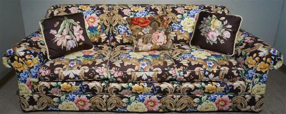 BAKER FLORAL AND BROWN GROUND