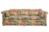 BAKER FLORAL UPHOLSTERED SOFAw