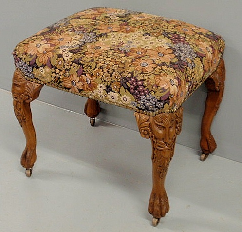 Baker Furniture Co. carved mahogany
