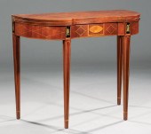 BAKER FURNITURE INLAID MAHOGAN