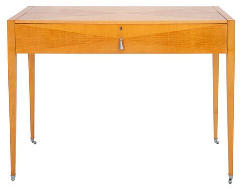 BAKER FURNITURE PARQUETRY MAPLE