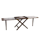 BAKER FURNITURE WALNUT CAMPAIG