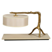 BAKER FURNITURE WHITE LEATHER