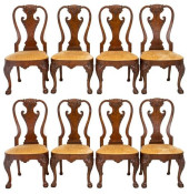 BAKER GEORGE II STYLE WALNUT D