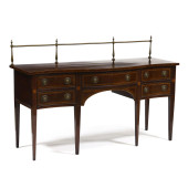 BAKER, GEORGIAN STYLE INLAID M
